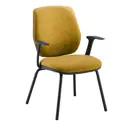 Tegan Fabric 4 Leg Frame Meeting Chair